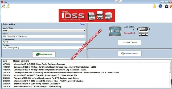 ISUZU IDSS 2020.04 - Isuzu Diagnostic Service System [2021]+KEYGEN+installation Video For US And Canada